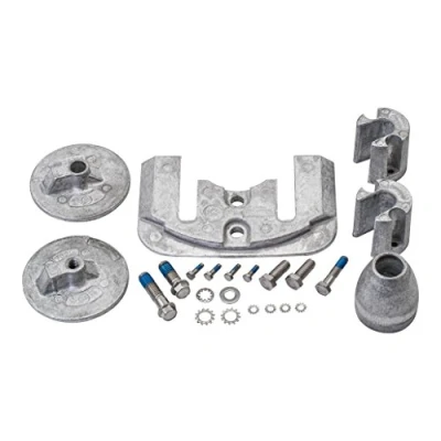 Imagen de Quicksilver 888761q04 Aluminum Anode Kit Mercruiser Bravo III Drives Producto Marino, Unisex, No especificado, sin especificar