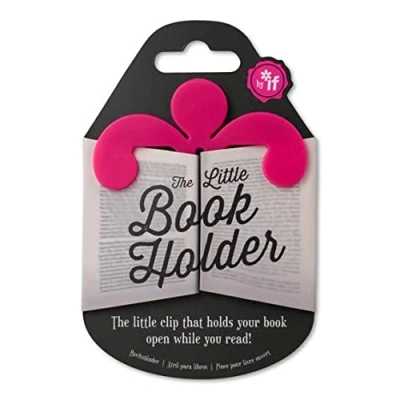 Imagen de That Company Called If Little Book Holder Sujetalibros, color rosa