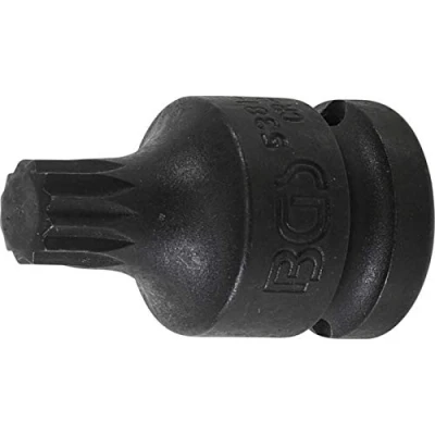 Imagen de BGS 5381 M12 Punta de vaso impacto entrada 12,5 mm (1/2&quot;) dentado múltiple interior (para XZN)