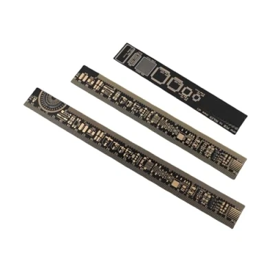 Imagen de Regla PCB Digikey 3PCS Ruler 6.3/7.87/10.23Pulgadas Ingenieros Electrónicos Herramienta de Medición Placa Circuito Impreso Tarjetas Prototipo Board Breadboard soldable