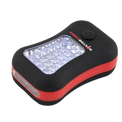 Imagen de DoCtorlight DL101 Linterna De bolsillo Con 24 más 4 LED, Negro