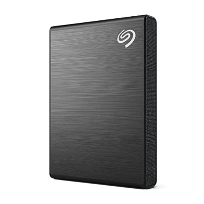 Imagen de Seagate One Touch SSD 1 TB External Portable Black, speeds up to 1,030 MB/s, with Android App, 1yr Mylio Create, 4mo Adobe Creative Cloud Photography plan​ and Rescue Services (STKG1000400)
