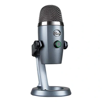 Imagen de Logitech for Creator Blue Yeti Nano Micrófono de condensador USB Premium, Grabación, Streaming, Gaming, Podcasting, PC, Mac, Efectos VO!CE, Cardioide y Omnidireccional, Sin Latencia, Gris