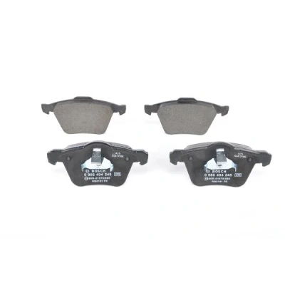 Imagen de BOSCH 0 986 494 245 Juego de pastillas freno Low Metallic con clip émbolo, Chapa antichirridos VOLVO: V60 I Furgón / Familiar, S60 II,