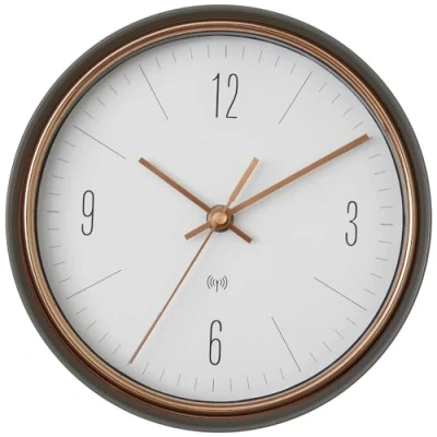 Imagen de TFA Dostmann Design 60.3547.10 Reloj de Pared inalámbrico (223 x 223 70 mm), Color Gris