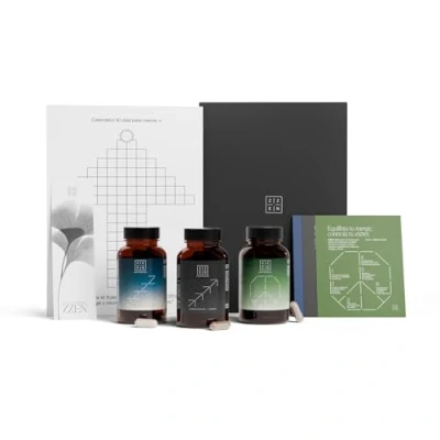Imagen de MODO ZZEN FOCUS Nootropicos Memoria y Concentracion CALM Antiestres con Ashwagandha KSM 66 SLEEP Sueño Profundo Magnesio Melatonina GABA (PACK ZZEN)