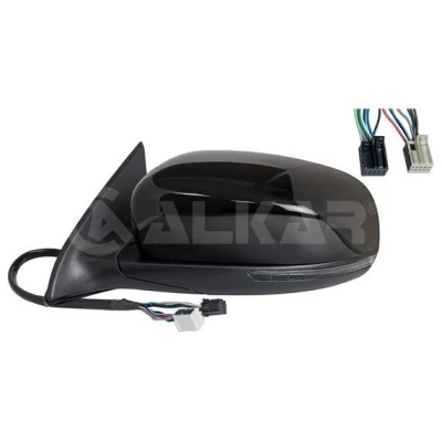 Imagen de Espejo retrovisor Alkar 9045809 izquierda imprimado eléctrico calefactable, con memoria, convexo, iluminación ambiental