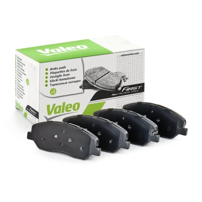 Imagen de VALEO 598937 Juego de pastillas freno Eje delantero con contacto avisador desgaste Chapa antichirridos KIA: SORENTO 1, 2, 3