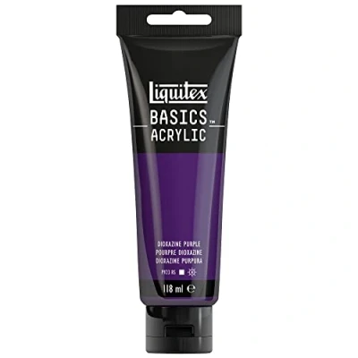 Imagen de Liquitex Basic Acrylic Tubo de Pintura Acrílica, 118 ML, Púrpura (Púrpura Nuevo)