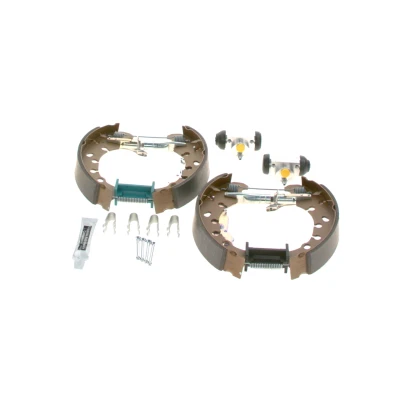 Imagen de BOSCH 0 204 114 657 Kit frenos, disco de tambor con accesorios, cilindro freno rueda FIAT: Panda II Hatchback, Punto Hatchback