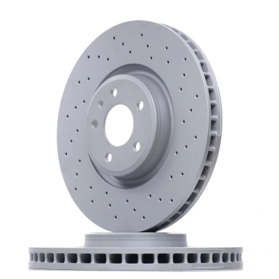 Imagen de ZIMMERMANN SPORT COAT Z 100.3373.52 Disco de freno 349 34 6/5 5 112 ventilación interna, perforado revestido altamente carbonizado AUDI: Q7 norauto,