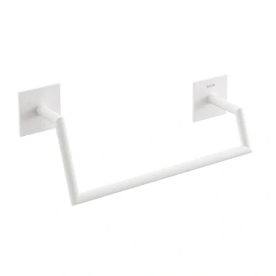 Imagen de Bath+ by cosmic Toallero Aro Blanco Mate (25,5 x 10 7 cm) Stick