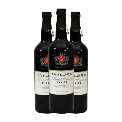 Imagen de Taylor&#039;s Fine Tawny Porto 75 cl Vino generoso (Caja de 3 Botellas cl)