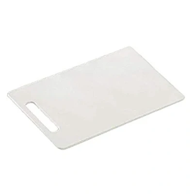 Imagen de Kesper 30470 Tabla de Cocina Rectangular para Cortar, Plástico, color Blanco, 29 x 19.5 0.5 cm