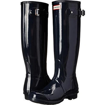 Imagen de Hunters Original Tall Gloss WFT1000, Botas altas Mujer, Azul, 38 EU
