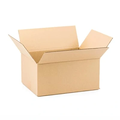 Imagen de ONLY BOXES Pack 25 Cajas de cartón para envíos Almacenamiento Paquetería, Canal Simple Reforzado, Caja almacenaje, Dimensiones: 31x22x15 cm, con solapa