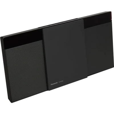 Imagen de Panasonic SC HC304EG K Estéreo de diseño con Digital Dab+ (Bluetooth, FM, CD, Micro 20 W RMS), Color Negro