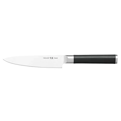 Imagen de Fiskars Cuchillo para verduras, Sensei, Longitud total: 23,9 cm, Acero inoxidable alto carbono/plástico, 1024272