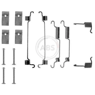 Imagen de A.B.S. 0735Q Juego de accesorios, zapatas freno HONDA: CIVIC 6 Hatchback, Fastback