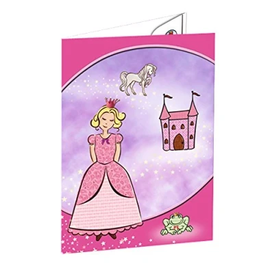 Imagen de Ursus 4914001 Carpeta con Goma elástica, DIN A3, Princesa, Multicolor