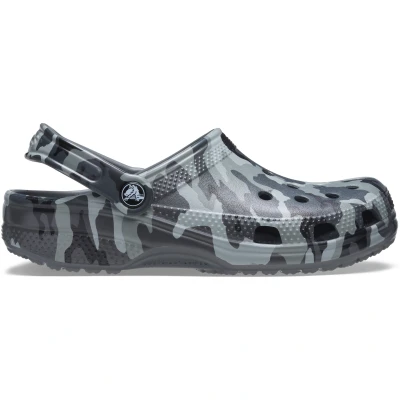 Imagen de Crocs Classic Printed CAMO Zuecos, Talla: 38 39, Slate grey/multicolor Zapatos