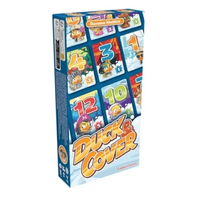 Imagen de Asmodee Captain Games, Duck and Cover, Juego Familiar, de Cartas, 2 7 Jugadores, a Partir 8 años más, 20 Minutos, alemán
