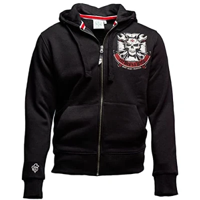 Imagen de WCC West Coast Choppers Hoodie Mechanic Zip Black XL