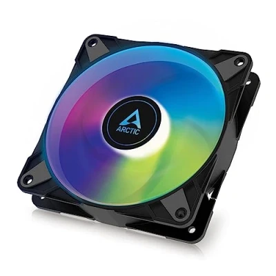 Imagen de ARCTIC P14 PWM PST A RGB Ventilador PC 140mm, Fan de Caja para la presión estática, Semipasivo: 2001900 RPM (0