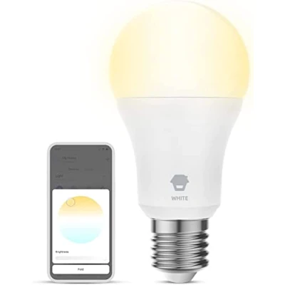Imagen de Chuango Bombilla inteligente Wifi conectada para el ahorro de energía Forma y color diferentes (Redondo, Amarillo)