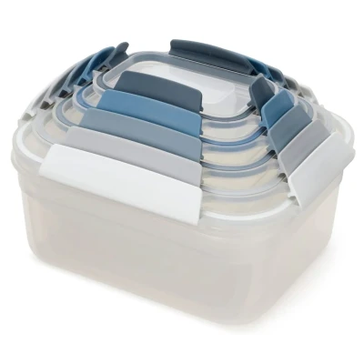 Imagen de Joseph Food Storage Containers Nest Lock Blue Set of 5