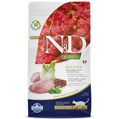Imagen de FARMINA ND Cat Quinoa Digestion Cordero 1,5KG