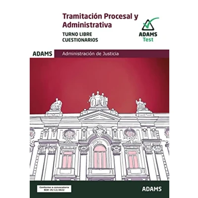 Imagen de Cuestionarios Tramitación Procesal y Administrativa, turno libre (OPOSICIONES)