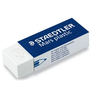 Imagen de Staedtler Goma Mars Plastic para dibujo y escritura (20 unidades)