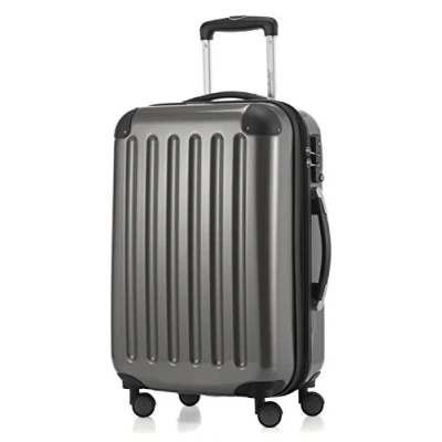 Imagen de Hauptstadtkoffer Alex Trolley rígido con cierre TSA, 42 litros, 55 x 35 20 cm, Titanio