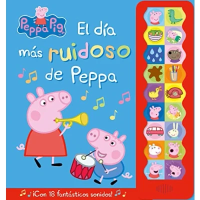 Imagen de Peppa Pig. Libro con sonidos El día más ruidoso de