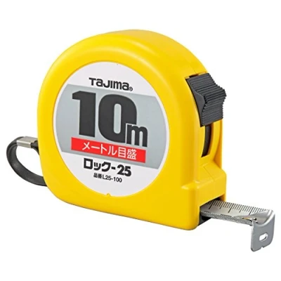 Imagen de TAJIMA 7103S10 Flexómetro Hi Lock 25 10 Mts