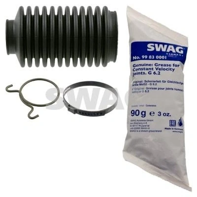 Imagen de SWAG 30 80 0063 Juego de fuelle, dirección Caucho con grasa abrazaderas VOLKSWAGEN: GOLF 3, 2, 1 Cabriolet, SEAT: Ibiza 2