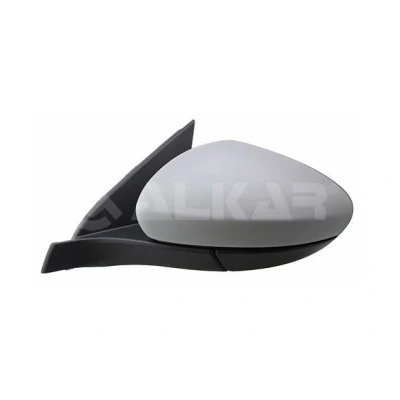 Imagen de Espejo retrovisor Alkar 6137497 izquierda imprimado Ajuste por cable, convexo para vehíc. con volante a la FIAT: Tipo Hatchback