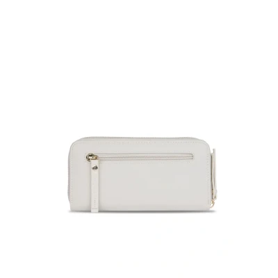 Imagen de Bugatti Ella Monedero Grande para Mujer, Cartera Larga Estilo Saffiano de Piel sintética, Beige