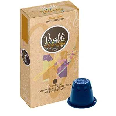 Imagen de Vivaldi Origen Único Nicaragua 100% Arabica 100 cápsulas compatibles con Nespresso® *