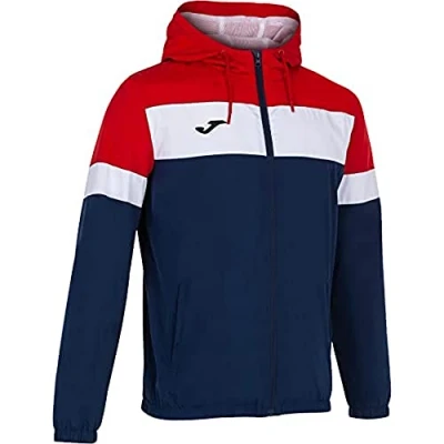 Imagen de Joma Crew IV Chubasquero Caballero, Hombre, Marino Rojo Blanco, 2XL