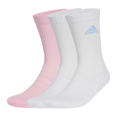 Imagen de adidas Calcetines deportivos acolchados unisex para adultos, paquete de 3 pares, 8.5 10