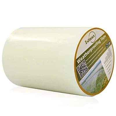 Imagen de Iwinna Cinta de Reparación para Invernadero, Alta Resistencia, Duradera, Resistente al Agua, Antienvejecimiento, Transparente, se Utiliza Daños Invernadero 25m x 150 mm