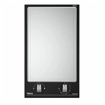 Imagen de Teka YZC 32600 XFL Placa Inducción 2 Fuegos, Serie VarioPro TeppanYaki, 6 Niveles de Potencia, Superficie Cristal Cerámico, Tiradores con Controles Frontales, Color Negro