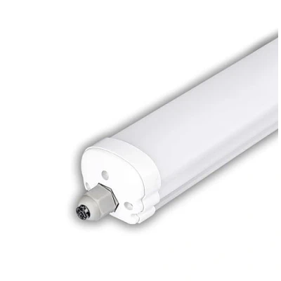 Imagen de V TAC Pantalla LED Estanca 150 CM 48W Chip Samsung Lámpara Luminaria Rectangular 5760 Lumen IP65 para Pared, Garaje, Tienda Tubo Plafón Lineal Luz Blanco Frío 6500K