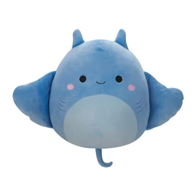 Imagen de Squishmallows SQCR05429 Lux The Blue Manta Ray, 30,5 cm, Multicolor