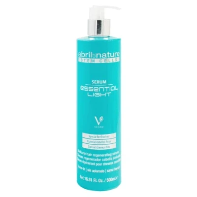 Imagen de abril et nature Sérum Pelo Profesional Essential Light Cabellos Finos, Delicados y/o Cubiertos Capilar Anti Edad No Apelmaza Regenerador de Puntas Brillo y Fuerza 500 ml
