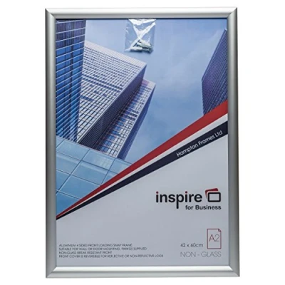 Imagen de Hampton Frames SNAPA2S Marco de fotos (42 x 59 cm), color plateado