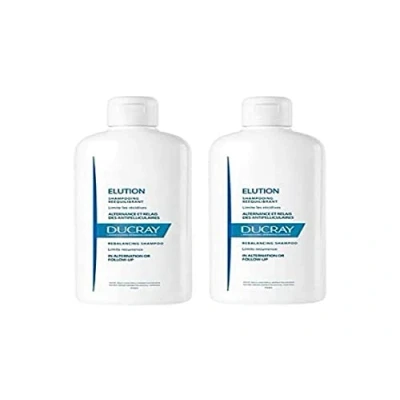 Imagen de Ducray Duplo Elución Champú Dermoprotector, 2x400ml, No Color, Cedro, 800 Mililitro
