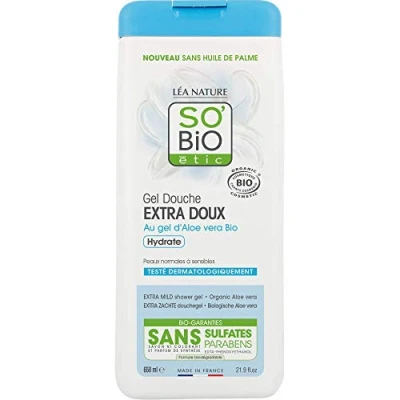 Imagen de So Bio Etic Gel Douche Extra Doux à l&#039;Aloe Vera 650 ml